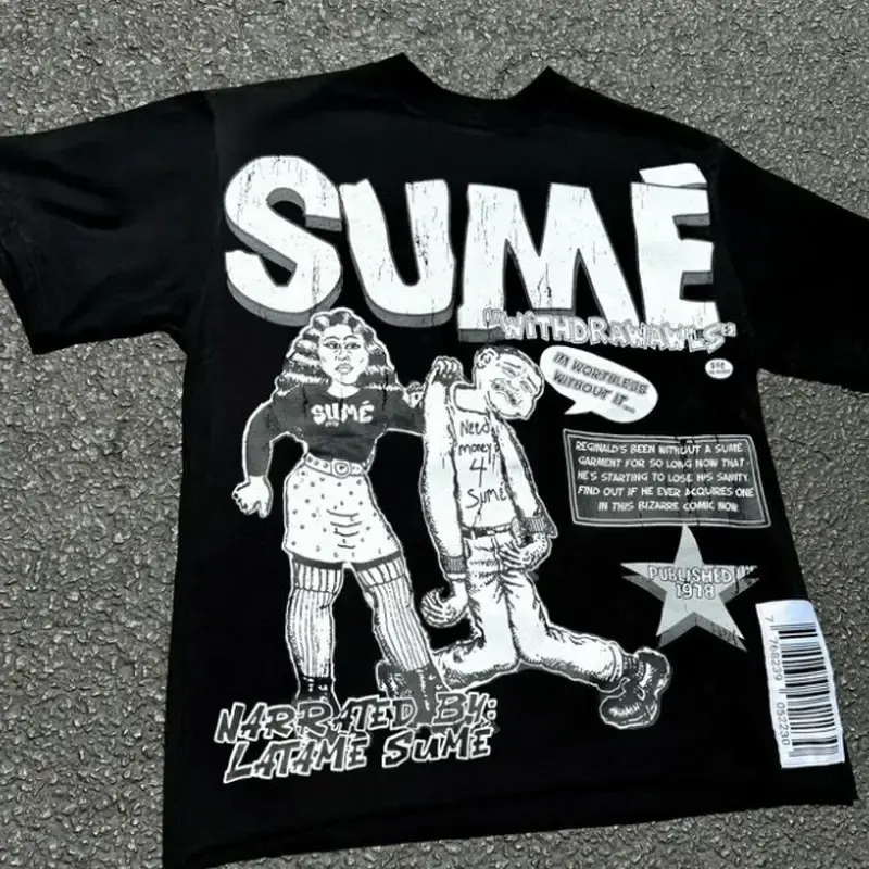 get high-quality anime t shirts men from hongfeng with oversized trendy fashion.